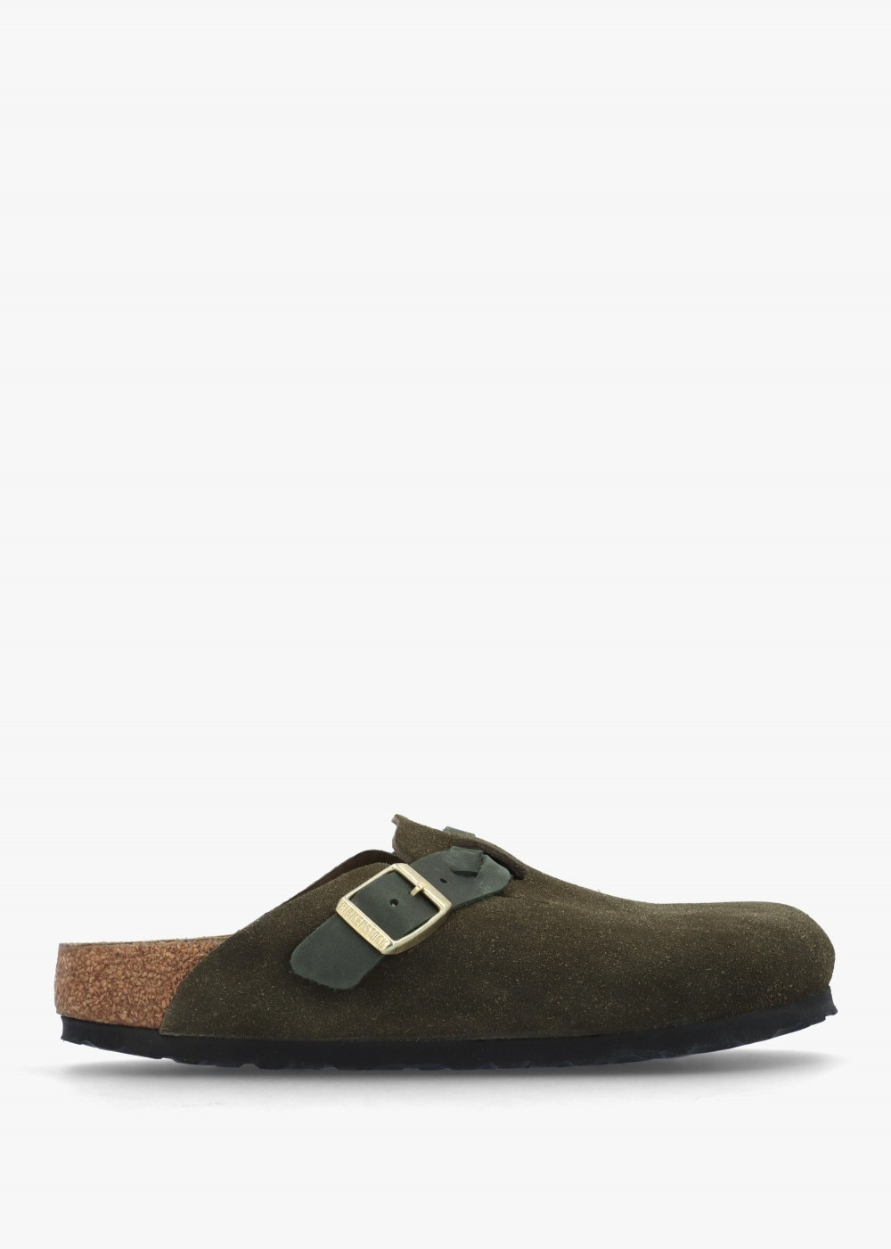 Boston Braided Thyme Suede Leather Clogs | Daniel Footwear (UK)