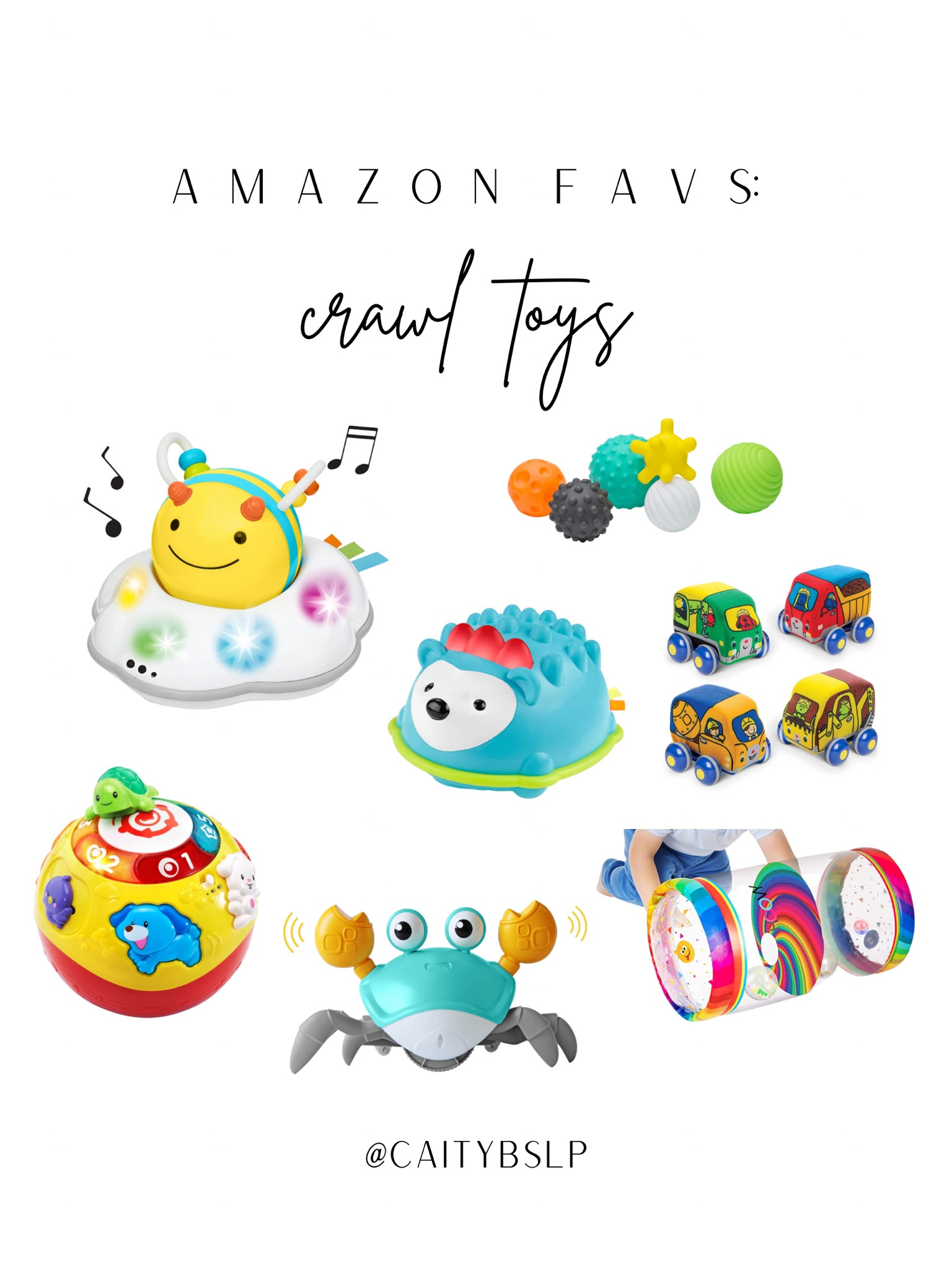 My favorite crawl toys found on Amazon for baby! 

#LTKbump #LTKFind #LTKbaby