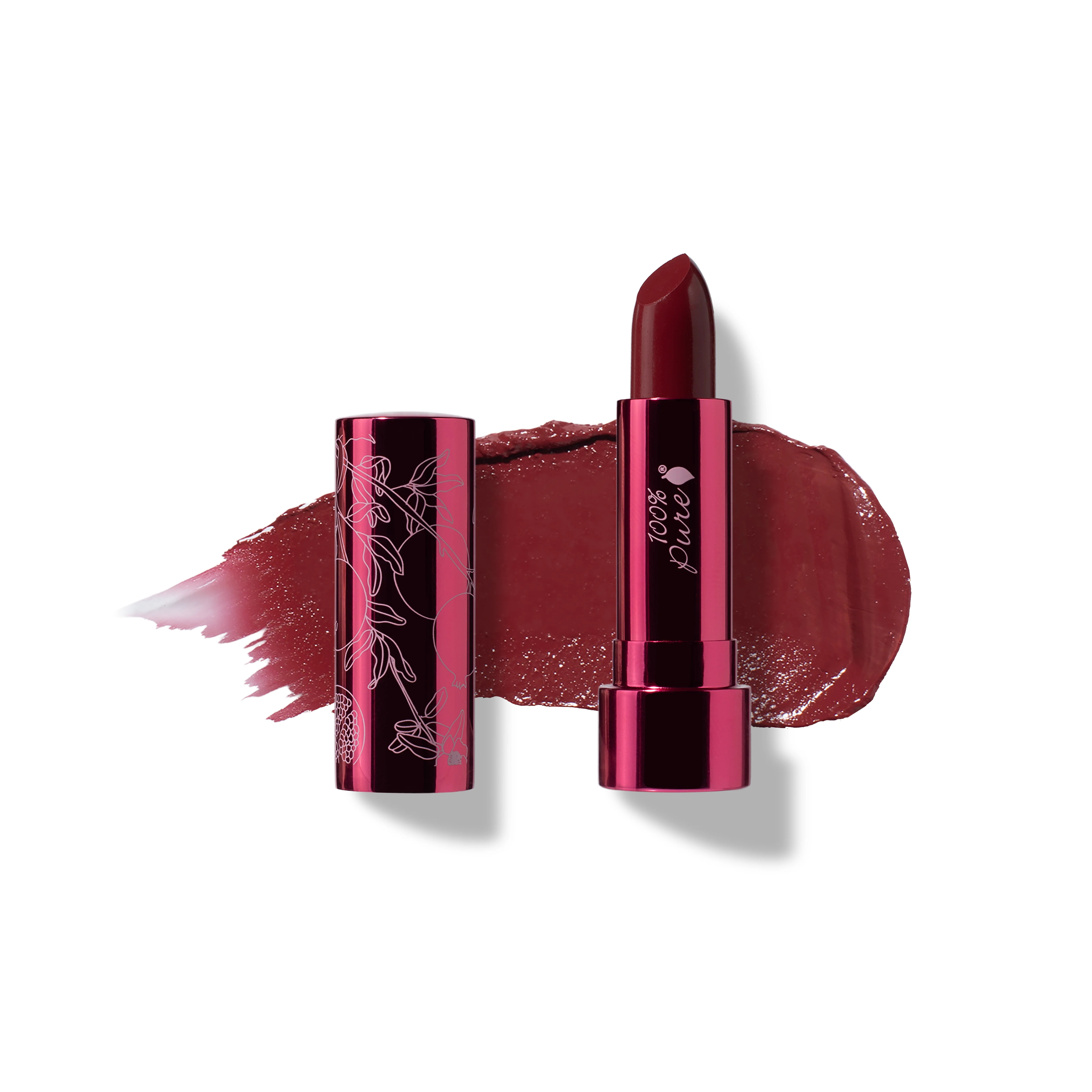 Fruit Pigmented® Pomegranate Oil Moisturizing Lipstick - Black Rose | 100% PURE