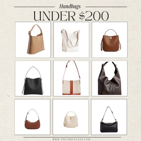 everyday handbags under $200
classic style handbags
classic totes
purse under $200

#LTKOver40 #LTKItBag #LTKFindsUnder100