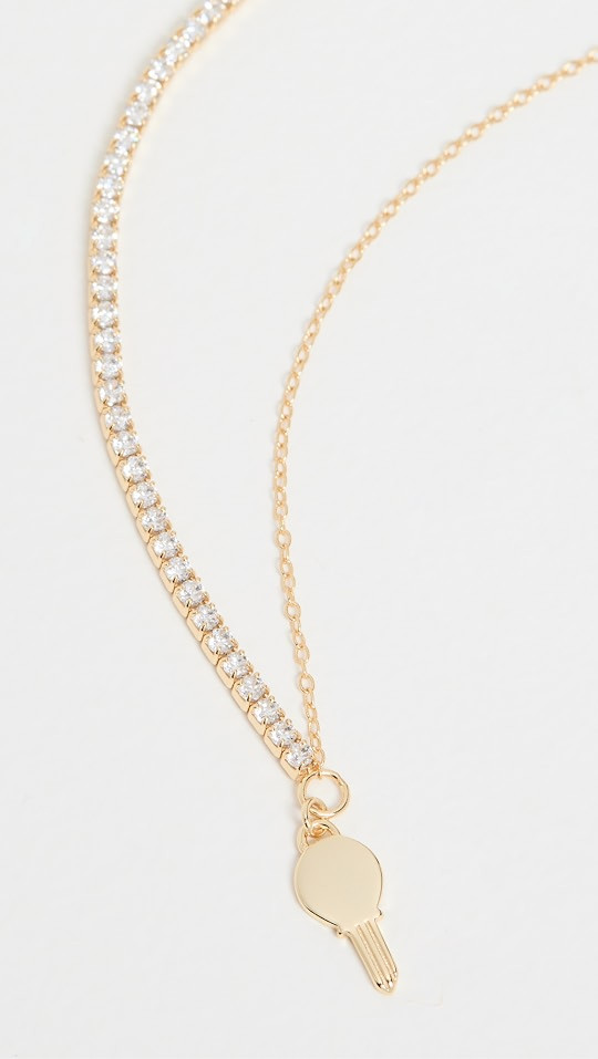 Chain X Tennis Key Necklace | Shopbop
