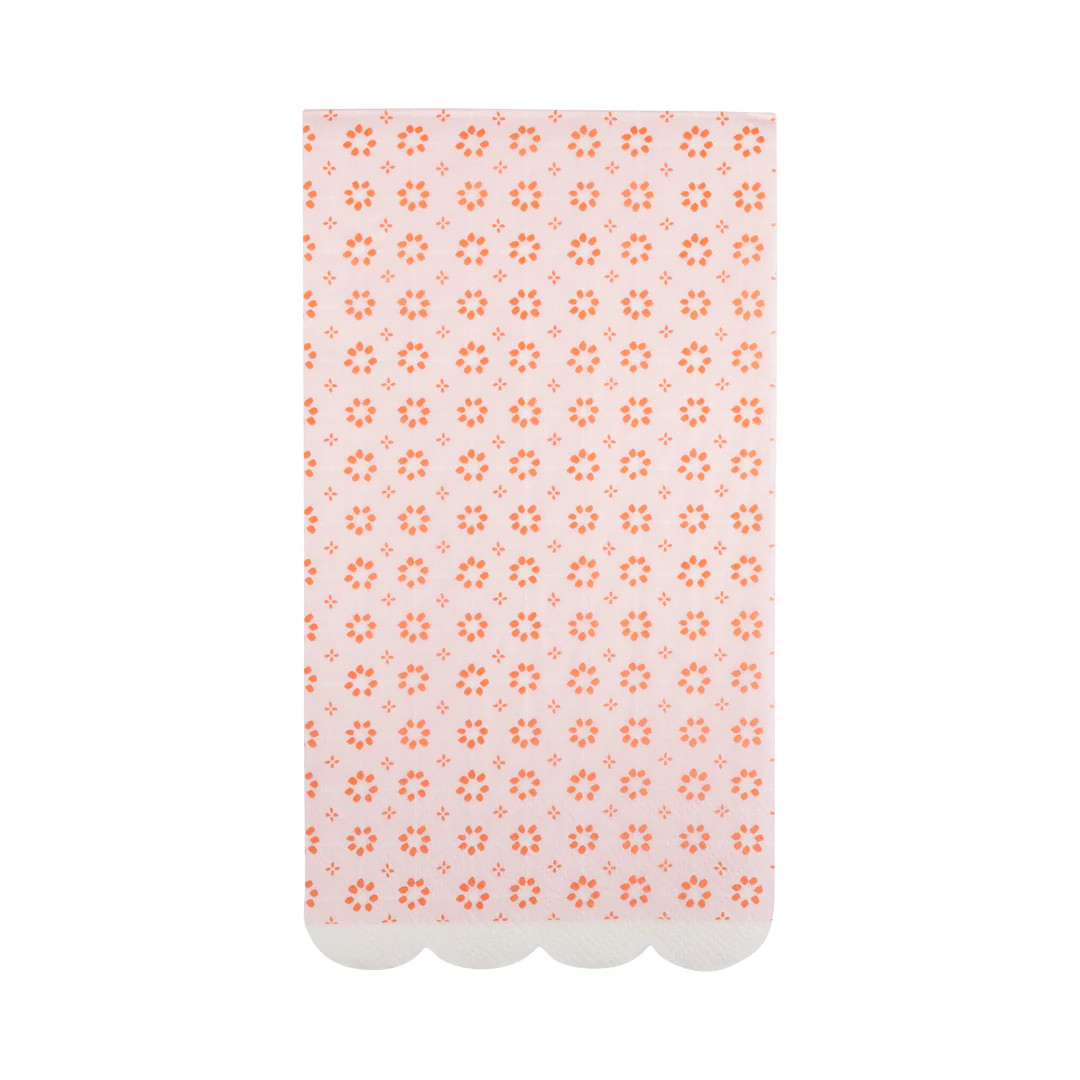 Pink Wicker Dinner Napkin | My Mind's Eye