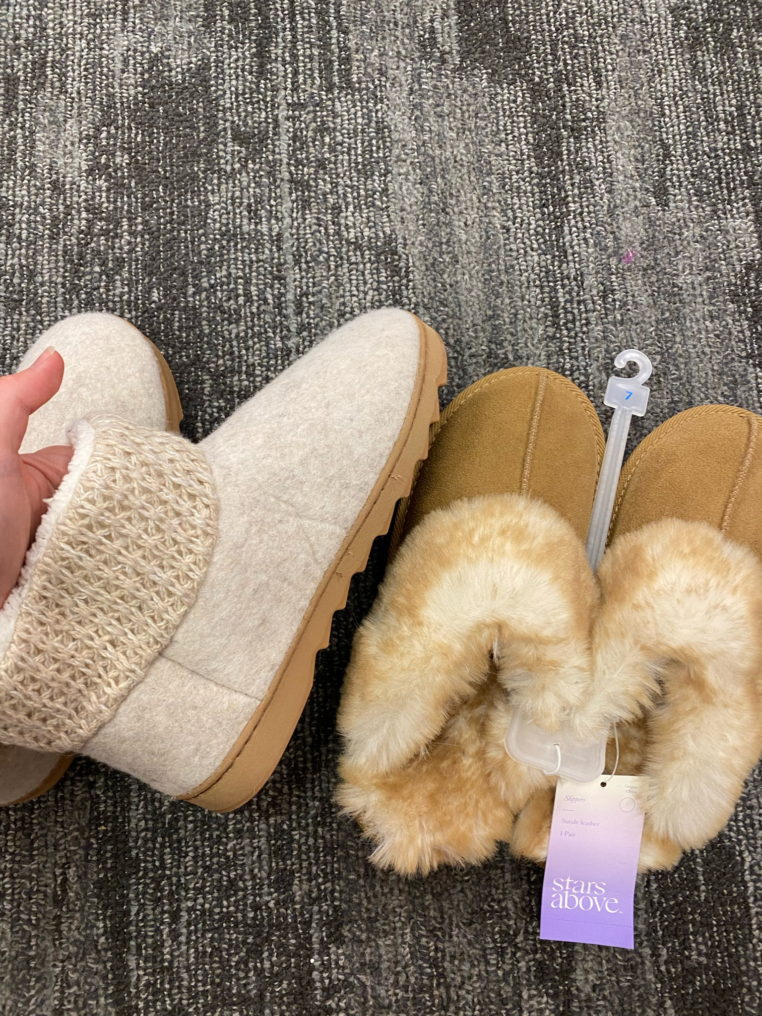 Ugg dupes at target!! Both $25! Super comfy and great quality #uggdupes #targetfinds #trendyshoes #uggs #womensshoes 

#LTKfindsunder50 #LTKSeasonal #LTKshoecrush