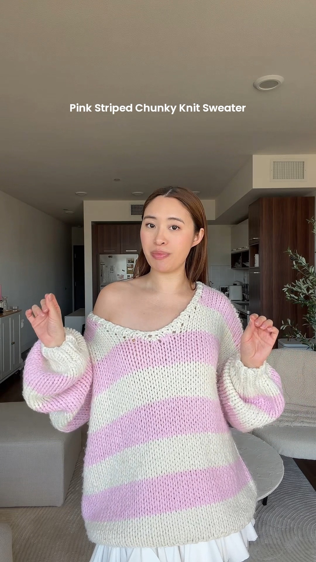 My favorite pink chunky knit sweater 💗

#LTKValentine #LTKootd