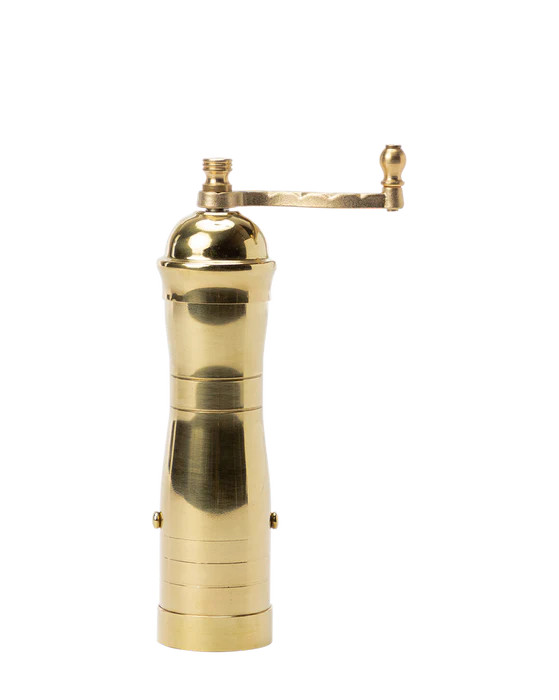 Burnes Brass Pepper Mill | McGee & Co.