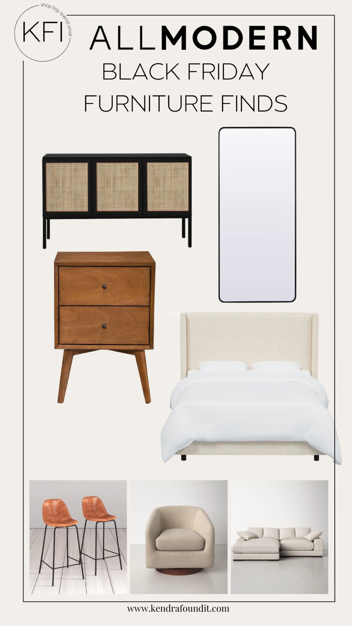 The @allmodern Black Friday/Cyber Monday sale has officially started, which means discounts of up to 70% off - with an additional 25% off code for eligible items as well. 🎉 

I’ve rounded up some of my favorite furniture deals and sales on bedroom furniture, living room furniture, and kitchen furniture. Everything you see here is an extra 25% off with the code get25.  

#allmodernpartner #allmodern #modernmadesimple #modernbedroom #bedroom #livingroom #transitional #moderntraditional #decorinspo Affordable home decor.  Affordable furniture. Decorating on a budget. Bedroom refresh. Mid-century modern furniture.  Mid-century modern home. Minimalist style. Holiday decorations. MCM home decor. MCM furniture. Modern bedroom. Modern living room. Kitchen bar stools. Sideboard. Accent cabinet. Sale on sale. Couch. Sofa. Bedside tables. Floor mirror. 



#LTKsalealert #LTKCyberWeek #LTKhome