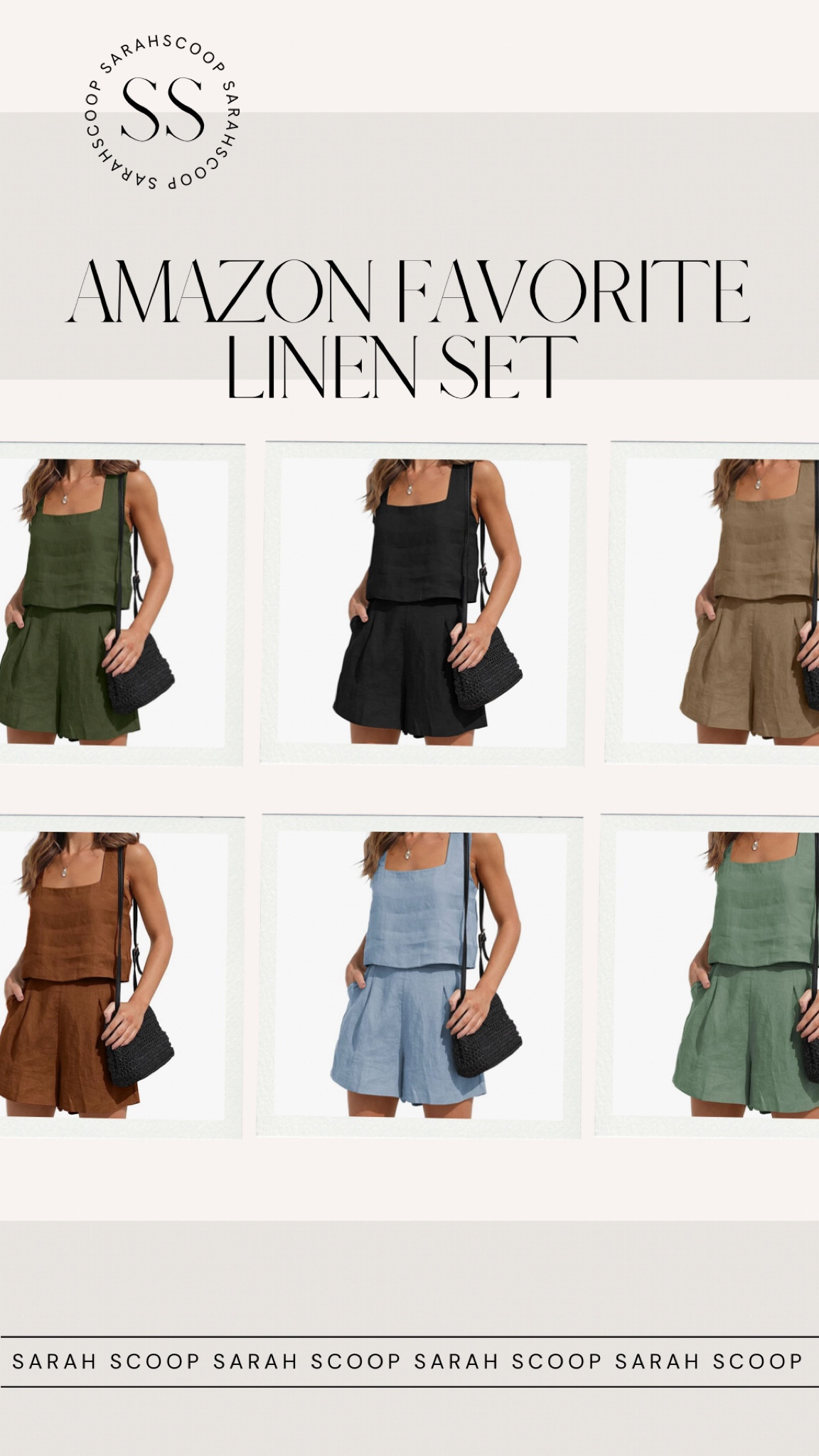 Comfy two piece linen set! Perfect for the hot weather! ☀️

#LTKSeasonal #LTKFind #LTKfit