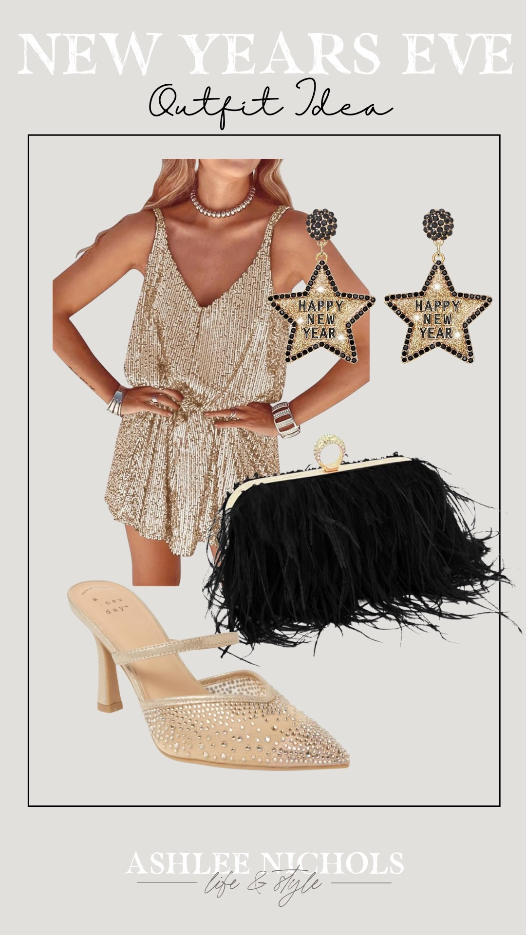 New Year’s Eve outfit idea