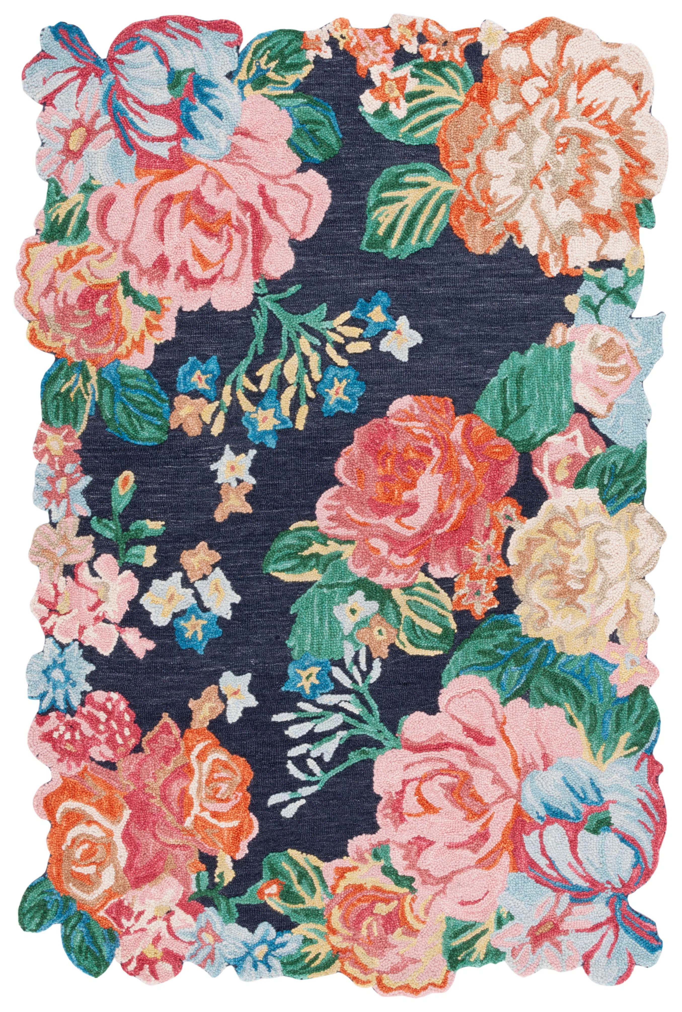 Jardin Floral Indoor Use Only Rug | Wayfair North America
