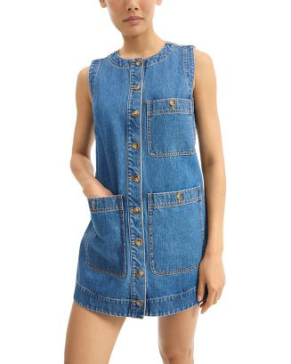 Veronica Beard Oakley Denim Shift Dress  | Bloomingdale's Women | Bloomingdale's (US)