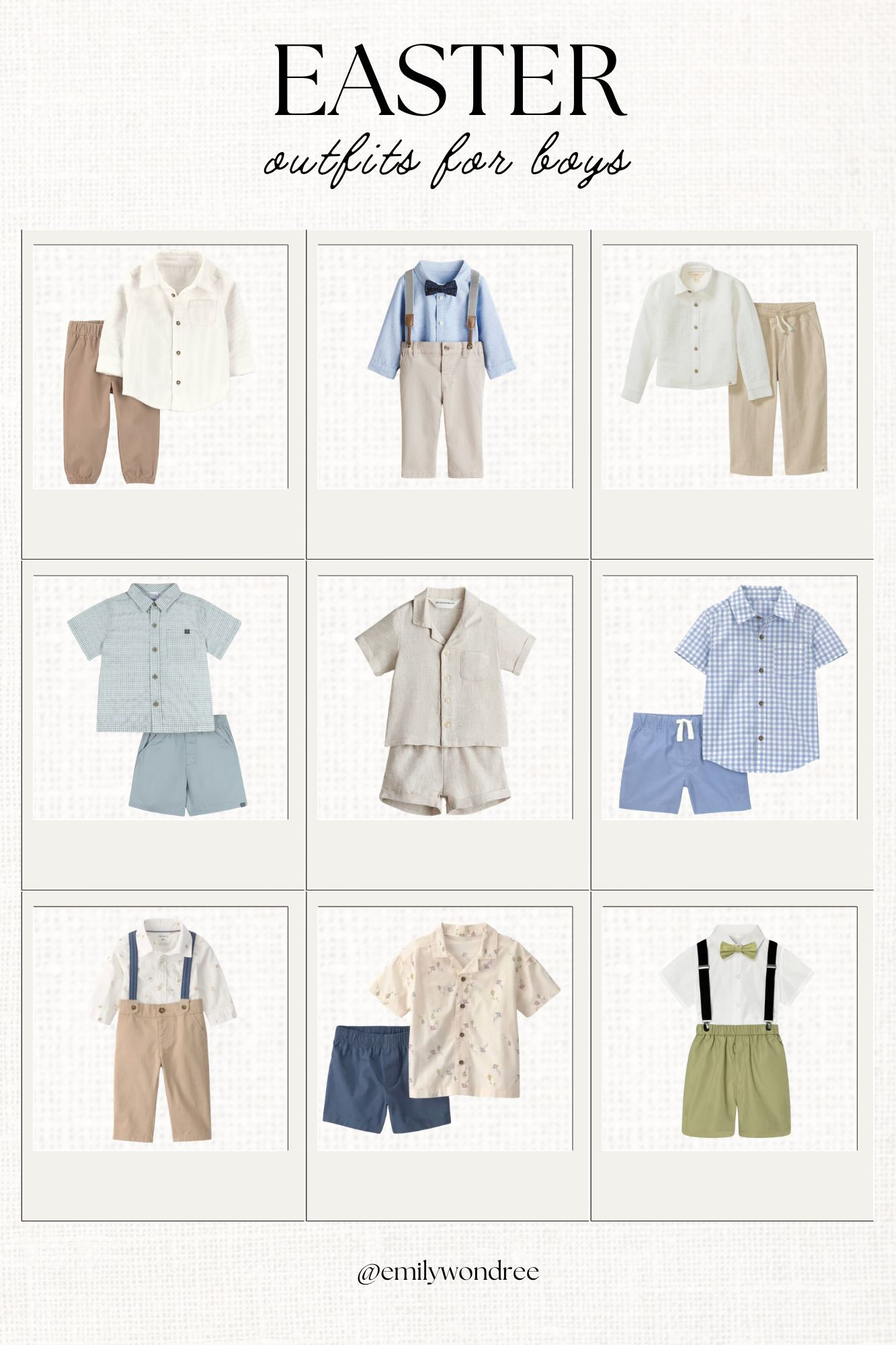 Easter Outfits for Boys #easter #easteroutfit #kidseateroutfit 

 #LTKootd #LTKSeasonal #LTKKids