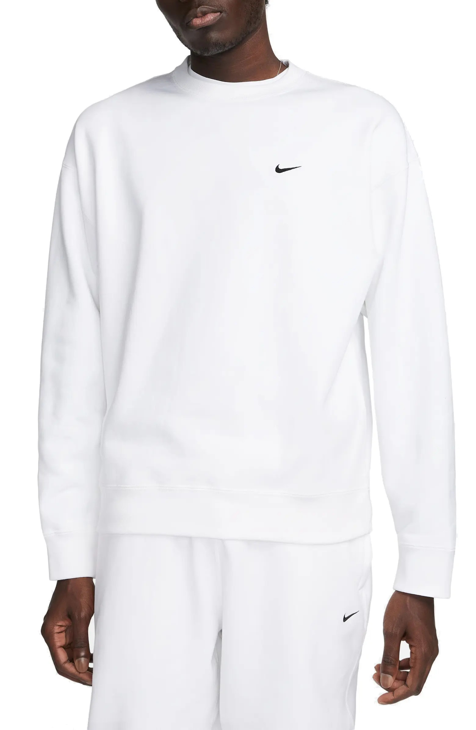 Solo Swoosh Oversize Crewneck Sweatshirt | Nordstrom