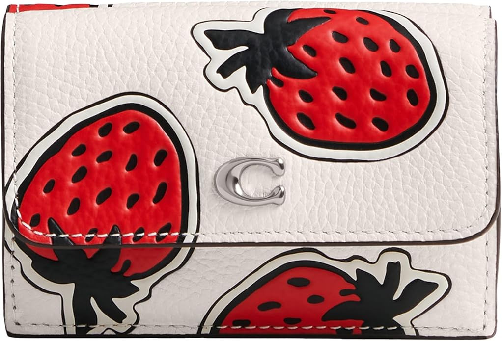 Coach Essential Mini Trifold Wallet, Chalk Multi | Amazon (US)