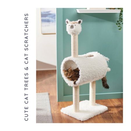 Whimsical Cat Trees and Scratchers from Chewy | Cat trees and scratchers are a great way for cats to alleviate boredom and provide stimulation, which can prevent destructive behavior and keep them mentally engaged. | Shop the cutest and most whimsical cat trees, featuring unicorns, sunflowers, and more, from Chewy here! 


#LTKhome #LTKFind #LTKstyletip