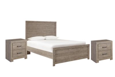 Culverbach Full Panel Bed with 2 Nightstands | Ashley Homestore