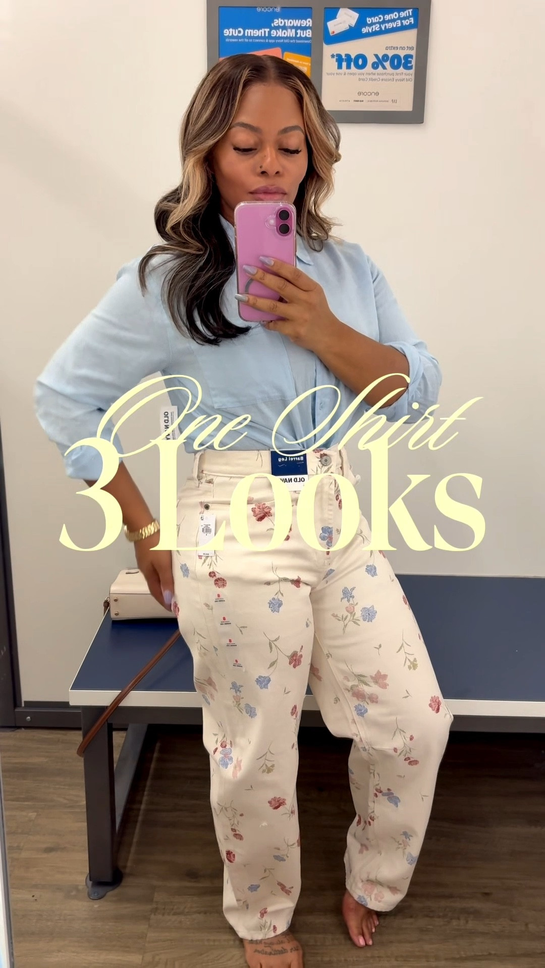 🚨 LAST DAY 🚨 CYBER EASTER SALE 🐣💻 Everything is 50% OFF — ONLINE ONLY! Don’t miss it, shop my link NOW before it’s gone! 🛍️

For the girls who always ask 💕 I’m 5’2”, 154 lbs wearing a size small in this linen blend button-down shirt — and let me tell you, a collared button-down instantly elevates ANY look 🙌🏾

I styled it 3 ways:
🦋Look 1: High-waisted barrel jeans (size 6) — sooo flattering and comfy 🦋Look 2: Blue linen elastic waist shorts (size medium) — light, airy & perfect for warmer days 🦋Look 3: Fitted high-waisted denim shorts (size 6) — stretchy & true to size
Each outfit pairs perfectly with a cute wedge or a chic flat 💙

Everything is linked in my LTK — go grab your faves while they’re HALF OFF!! ⏳🔥


#LTKootd #LTKSaleAlert #LTKPetite