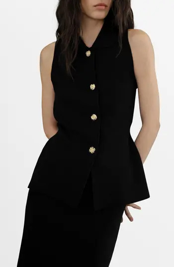MANGO Lulu Vest | Nordstrom | Nordstrom