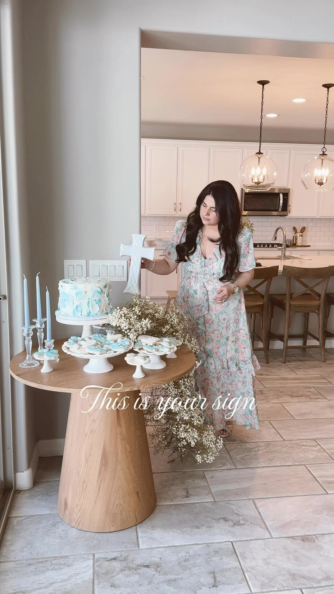 Proof that hosting at home can be simple, beautiful, and so special. 🌷 #firstcommunion #easterdecor #springdecor Easter - Spring - Easter Decor - Spring Decor 

#LTKSpringSale #LTKSeasonal #LTKHome