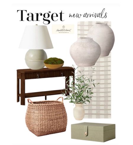 Beautiful new arrivals from Studio McGee for Target furniture and home decor 

#LTKHome #LTKFindsUnder100 #LTKStyleTip