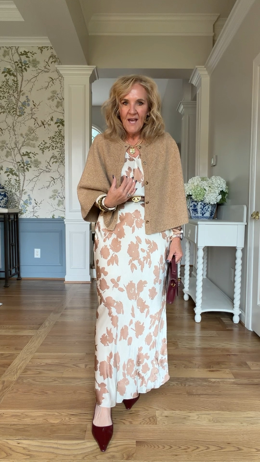 LOFT haul! Sizes below
Dress 8 petite
Sherpa jacket medium petite
Frye boots I got my reg size
Sweater cape medium
Slingbacks size up 1/2
Brown suede booties size up 1/2
Brown crocket sweater medium
Beige collared cardigan medium
Beige corduroys 29 petite
Suede loafers tts but run a titch big
Floral blouse size med
Brown cardigan with gold flecks medium
Grey texture knit sweatshirt medium
Grey textured knit skirt medium petite
Red fleece size medium
Red fleece bottoms size small (the med petite was not avail when I ordered, might be now)

Fall dress fall outfits travel sets fall sweater fall coats 
Cropped puffer vest size medium

#LTKFindsUnder100 #LTKOver40 #LTKSaleAlert