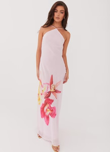 Blossom Hearts Maxi Dress - Pink Peony | Peppermayo (Global)