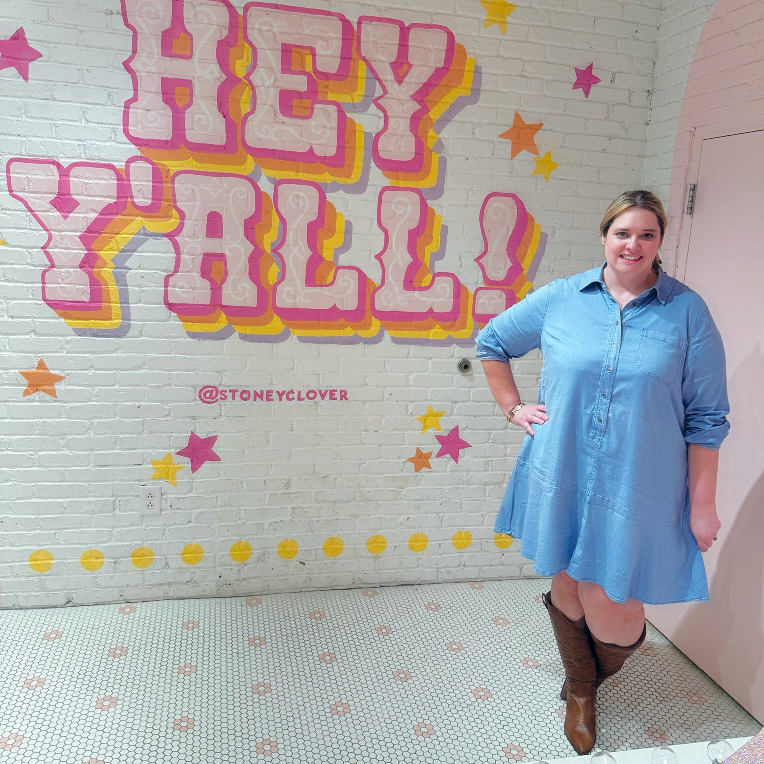 Chambray is always a good idea and I love a flounce hem 💕 Save 10% off this cutie with code INFS-AMBMANDY 

#LTKplussize #LTKstyletip #LTKmidsize