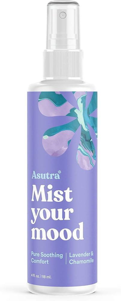 ASUTRA Multi-Use Essential Oil Aromatherapy Pillow Spray (Lavender & Chamomile), 4 fl oz – Mist... | Amazon (US)