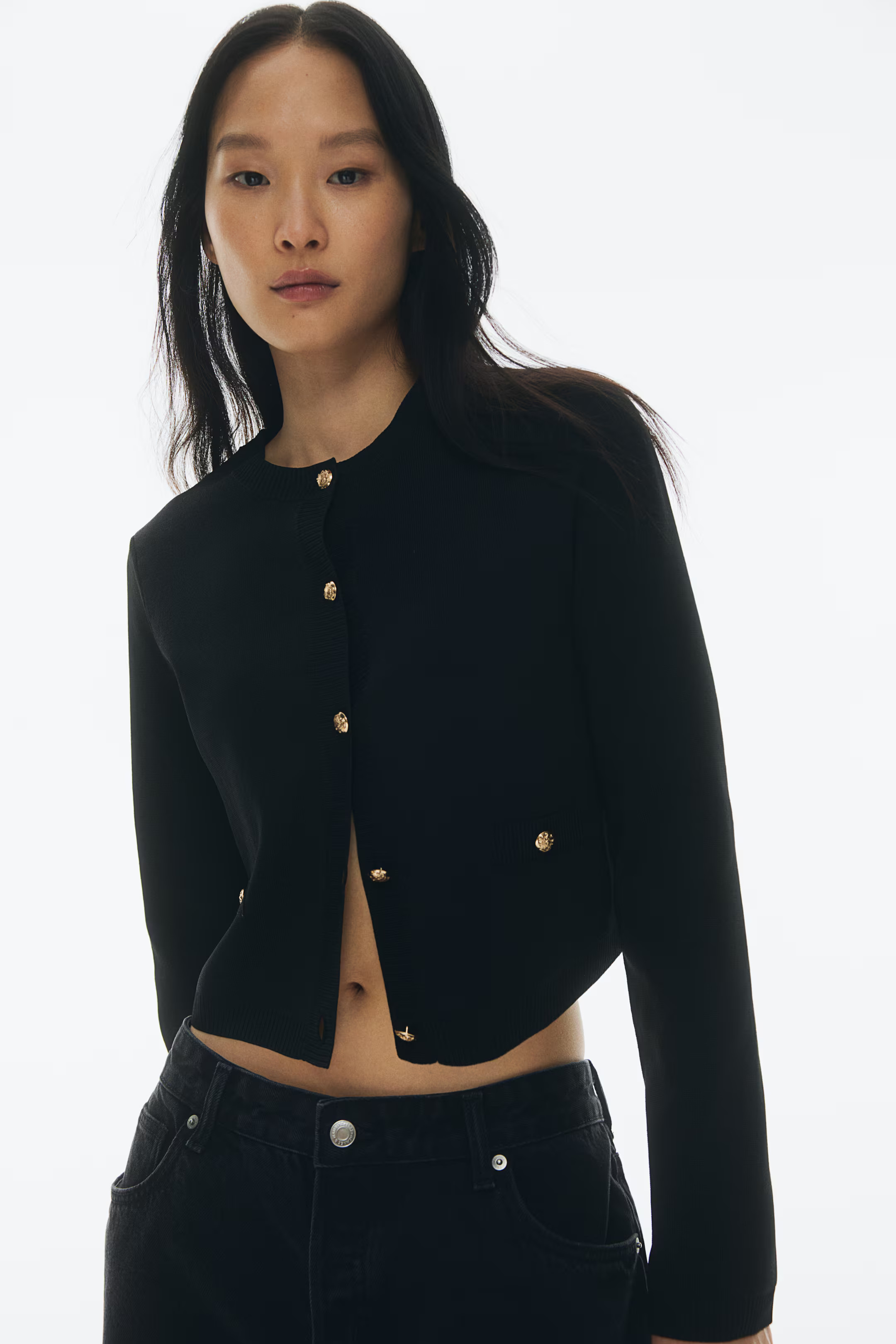 Fine-knit cardigan | H&M (UK, MY, IN, SG, PH, TW, HK)