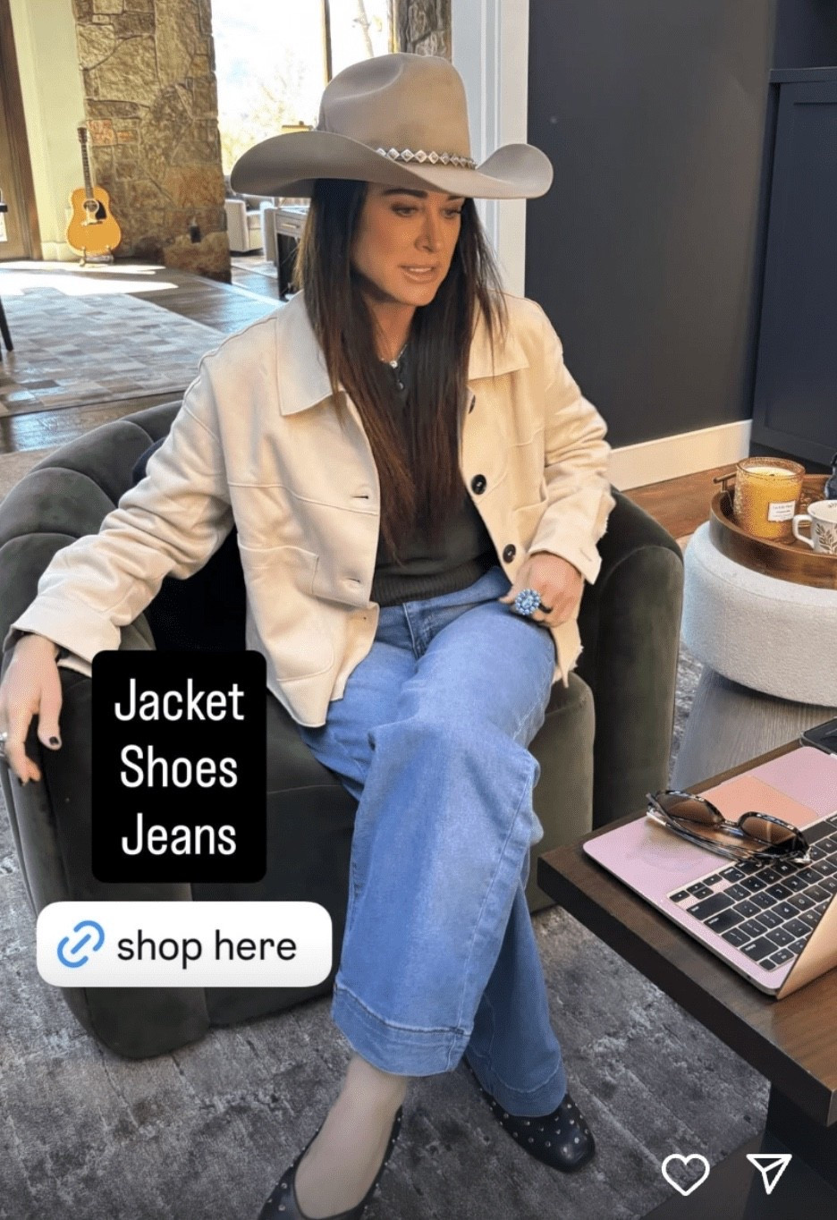Celebrity style Amazon edition! Kyle Richards’ Tan Cropped Suede Jacket  Jeans for Women Wide Leg High Waisted Stretchy Straight Leg Jean Baggy Trendy 2025 Denim Pants with Slanted Pockets Chic Low Heel Ballet Flats Fashion Buckle Strappy Mary Jane Round Toe Flats 

#LTKFindsUnder100 #LTKFindsUnder50 #LTKStyleTip