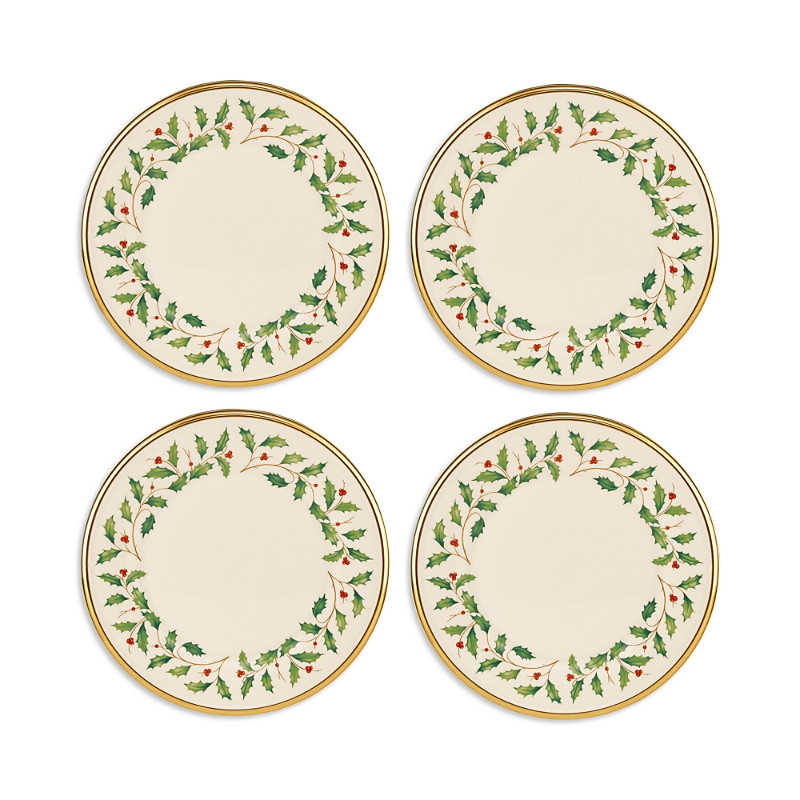 Lenox Holiday Dinnerware Salad Plates, Set of 4 | Bloomingdale's (US)
