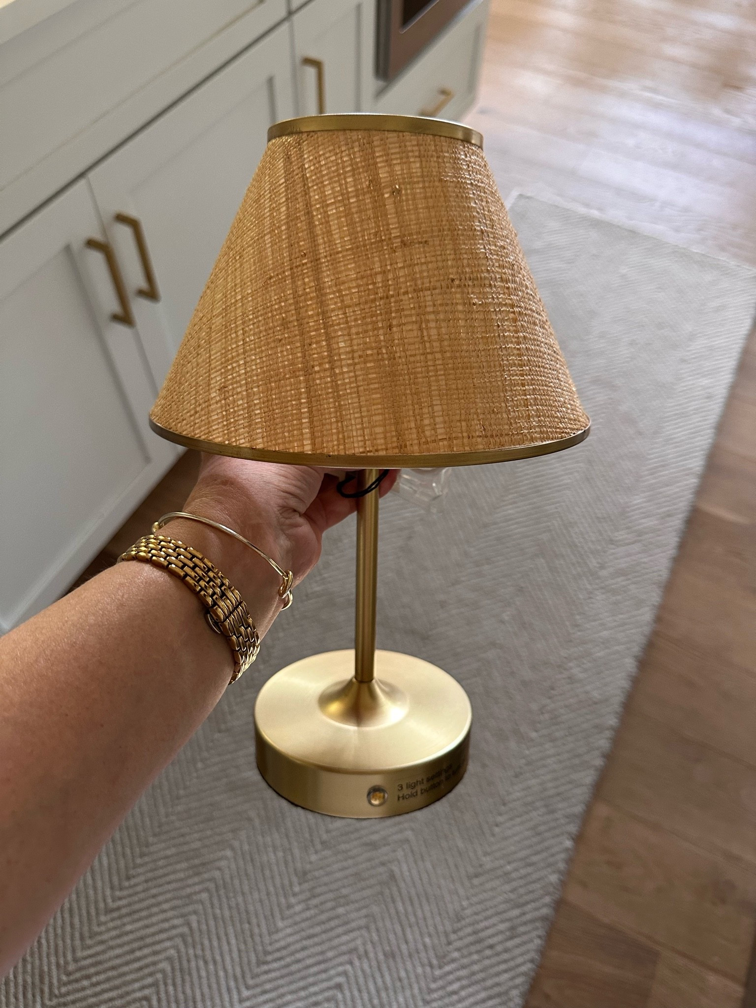 @target #ad #sponsored this pretty rechargeable lamp is perfect for a kitchen counter, bathroom, shelf, and more!