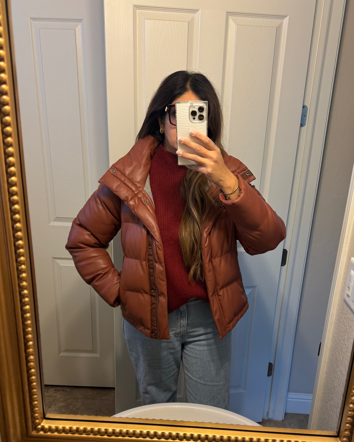 Cold weather outfit from Abercrombie. My favorite jeans will be on sale for cyber week! 

Wearing large in leather camel puffer jacket, sweater, and size 31 / size 12 regular in jeans 

Ugg boots size 8.5 shoes 

Linked actual puffer and alternative affordable puffer jackets 


Abercrombie and fitch outfit / AF outfit / high waist jeans / size 12 jeans / size 10 jeans / slimming jeans / puffer jacket / winter outfit / casual winter outfit / casual work outfit / winter work from home outfit 

#LTKCyberWeek #LTKMidsize #LTKSaleAlert