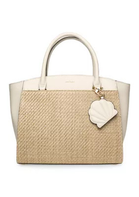 Anne Klein Rounded Medium Satchel with Crossbody Strap | Belk