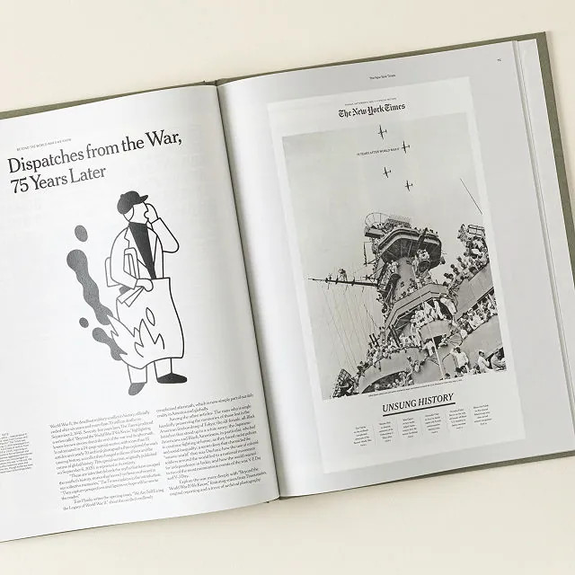 New York Times Custom History of WWII Book | UncommonGoods