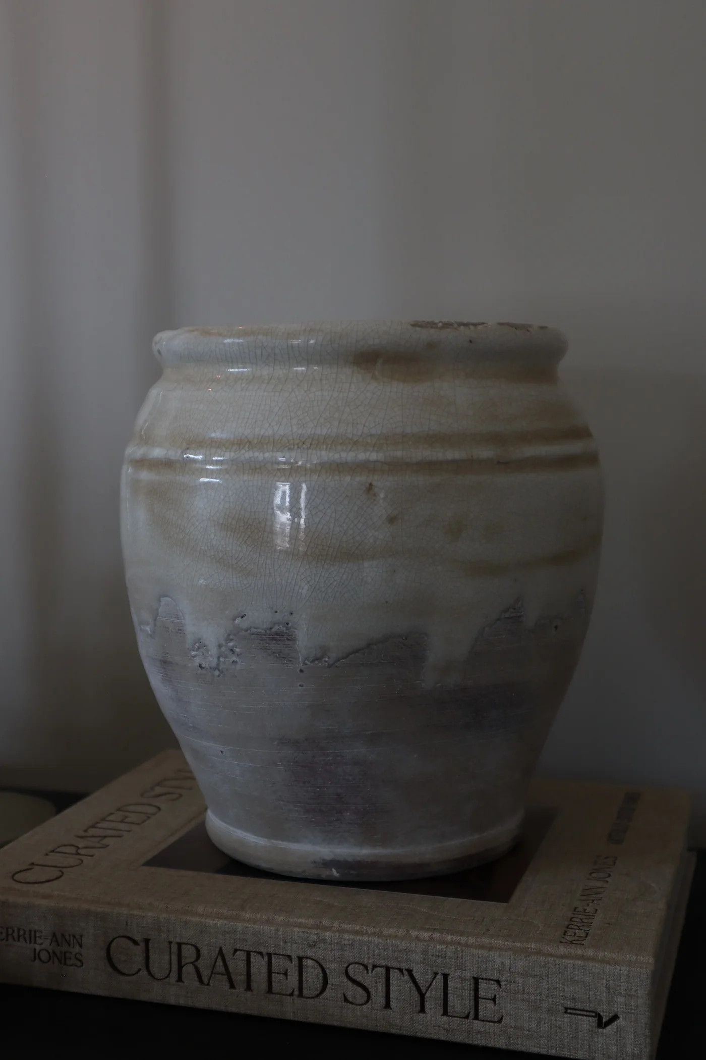 Crackle Glaze Terracotta Vase | THELIFESTYLEDCO