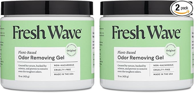 Fresh Wave Odor Removing Gel, 15 oz., Pack of 2 - Odor Absorbers for Home, Safer Odor Relief, Nat... | Amazon (US)