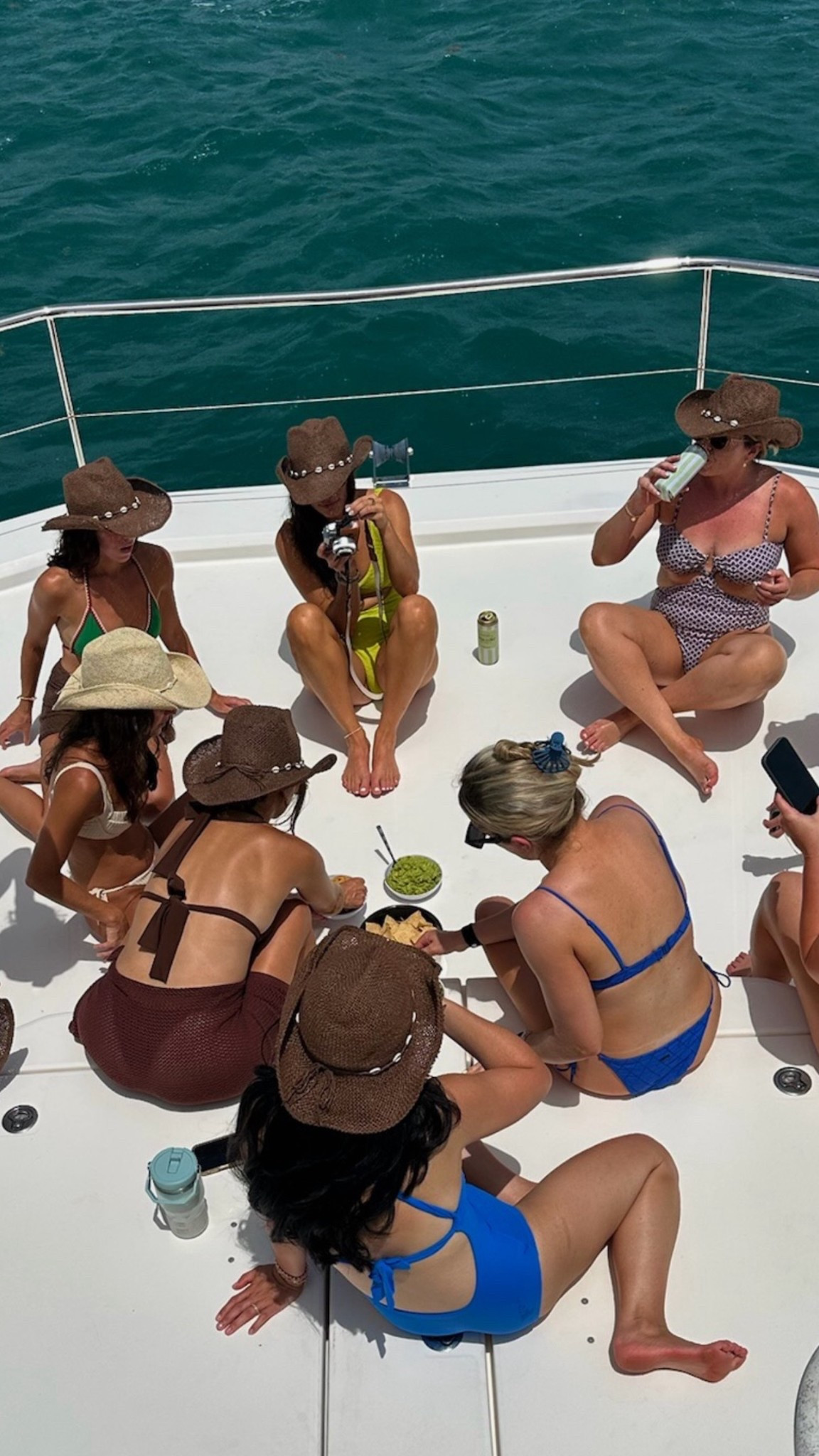 [7/3/25] Bachelorette boat day 🐬 

Hats are from aerie and currently on sale!!! 

swim is from Monday swimwear, wearing size xxs in top + bottom


#LTKSaleAlert #LTKWedding #LTKSwim