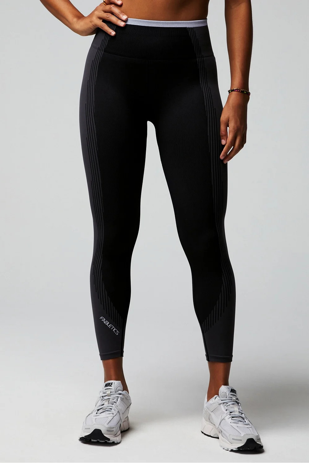 Seamless Fusion High-Waisted 7/8 Legging | Fabletics - North America