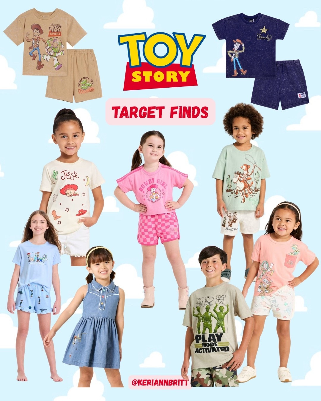 New Target Toy Story Kids Clothes

Toy Story 5 / Pixar Toy Story / Disney Outfit / Woody / Buzz Lightyear / Jessie / Toy Story Party / Toddler girl / Toddler boy / boys outfit / girls outfit / kids outfit / target kids / target style

#LTKKids