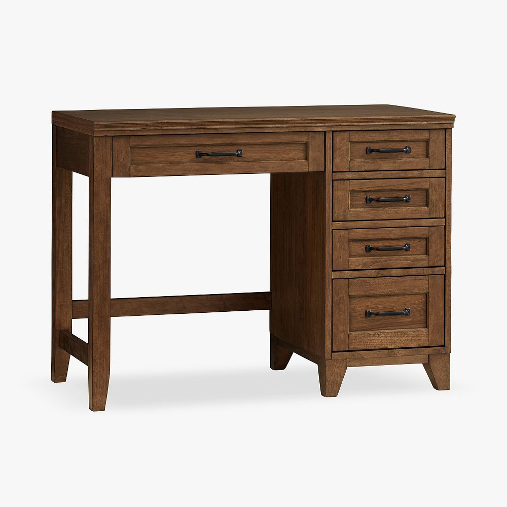 Hampton Single Pedestal Storage Desk (40") | Pottery Barn Teen
