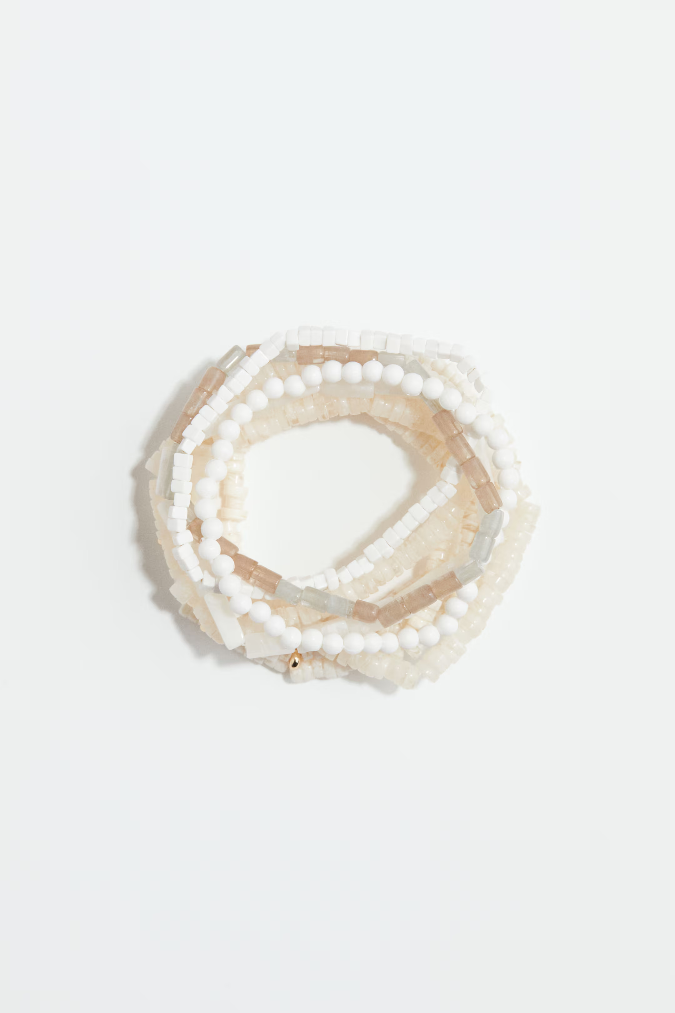 9-pack bracelets - White - Ladies | H&M GB | H&M (UK, MY, IN, SG, PH, TW, HK)