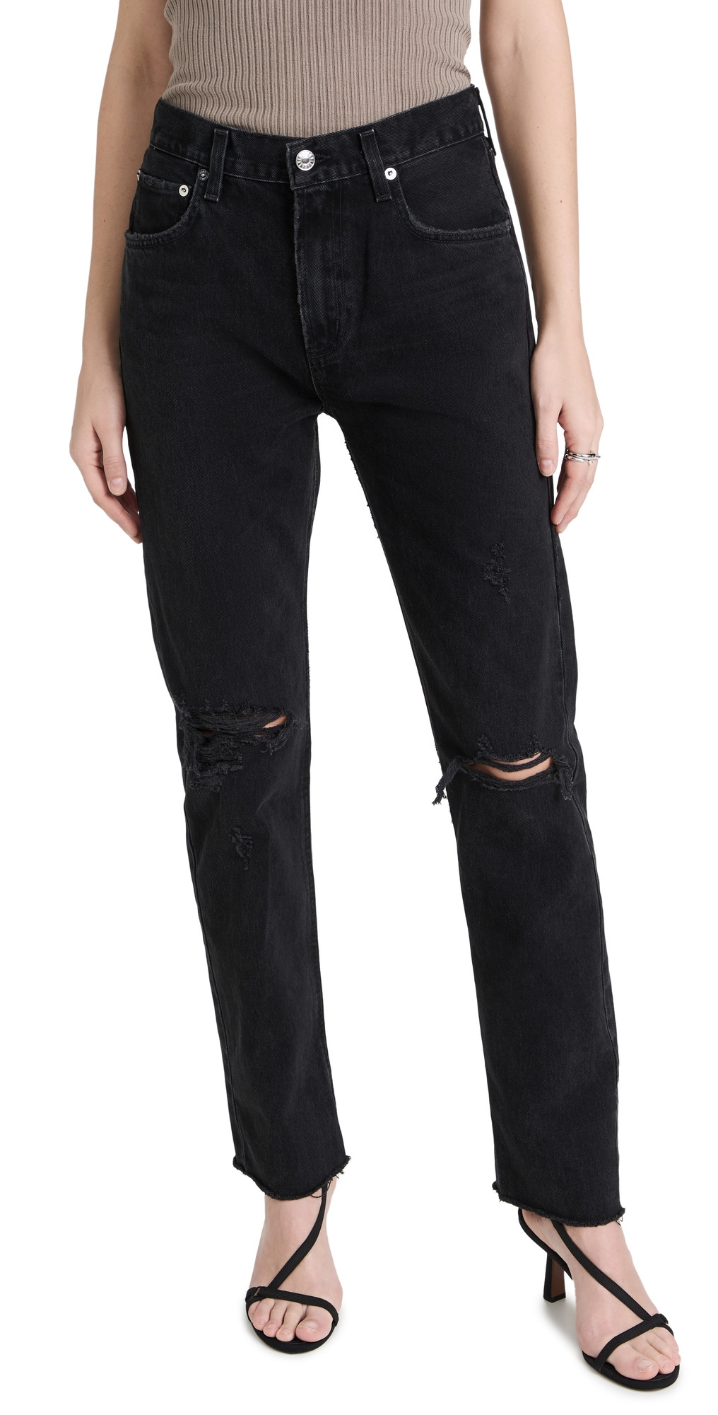 AGOLDE Cherie Jeans Distortion 23 | Shopbop