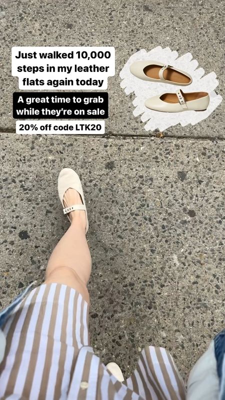 My comfy leather mary janes are 20% off code LTK20. Don’t size up. Very comfy for 10,000 step days


#LTKShoeCrush #LTKStyleTip #LTKxMadewell