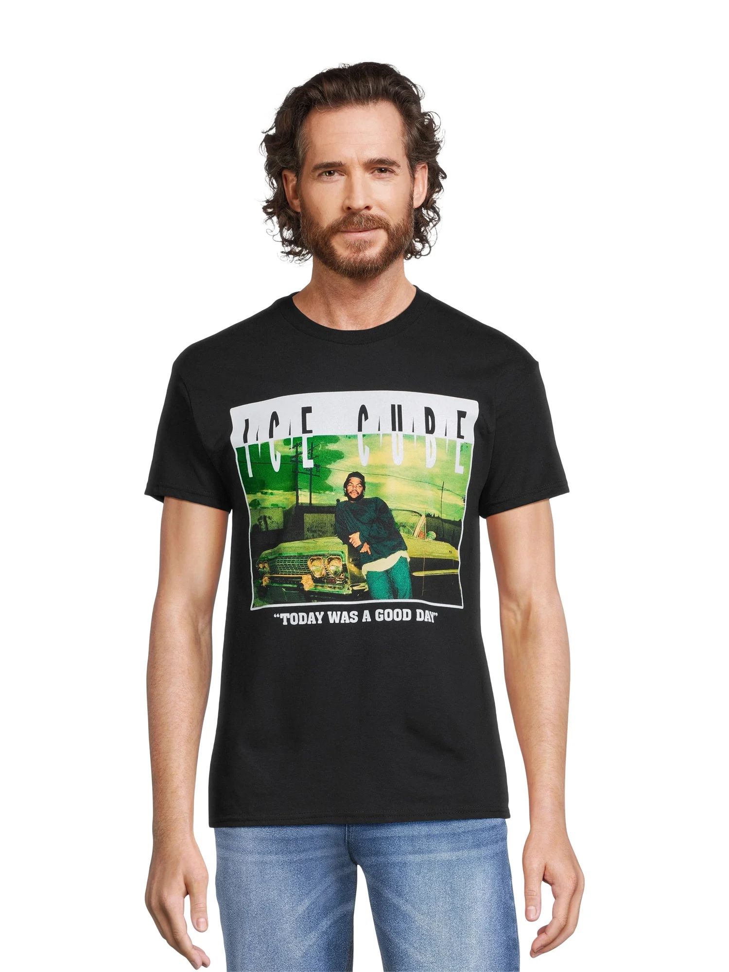 Ice Cube Men's & Big Men's Graphic Tee Shirts, Sizes S-3XL | Walmart (US)