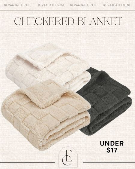 Cozy checkered blanket & it's reversible😍



#LTKfindsunder50 #LTKstyletip #LTKhome