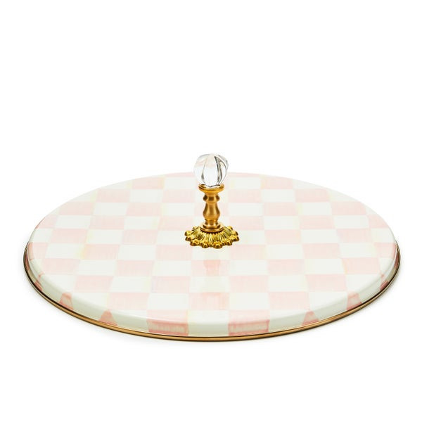 MacKenzie-Childs Rosy Check Cheese Course | MacKenzie-Childs