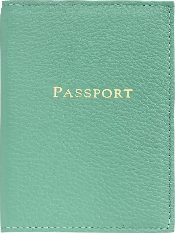 Graphic Image Leather Passport Cover | Nordstrom | Nordstrom