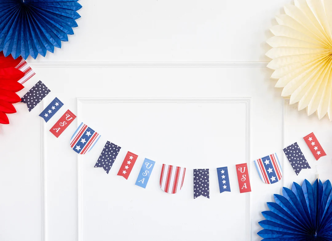 8 Foot Oversized USA Canvas Banner | My Mind's Eye