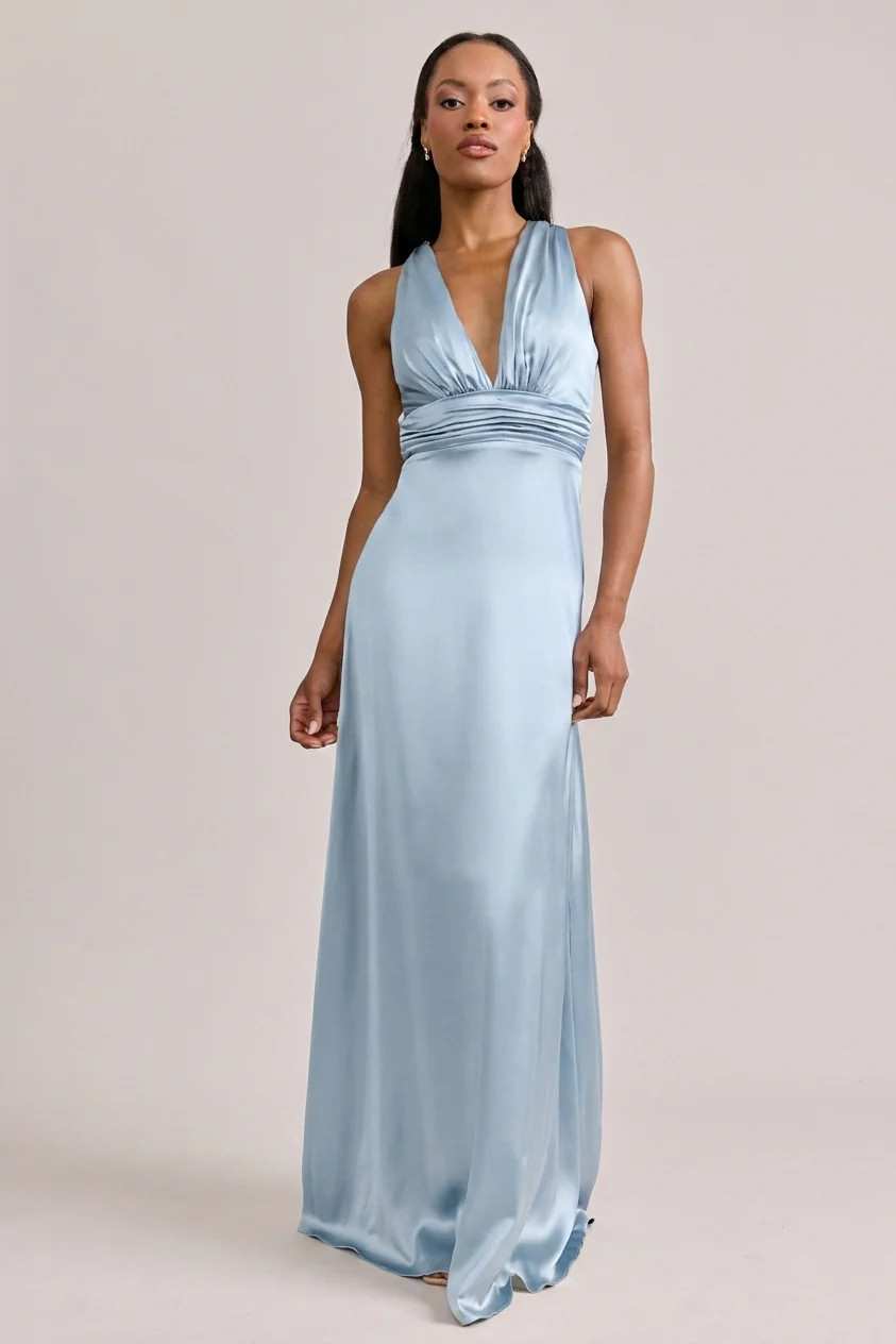 Dylan Satin Dress | Revelry