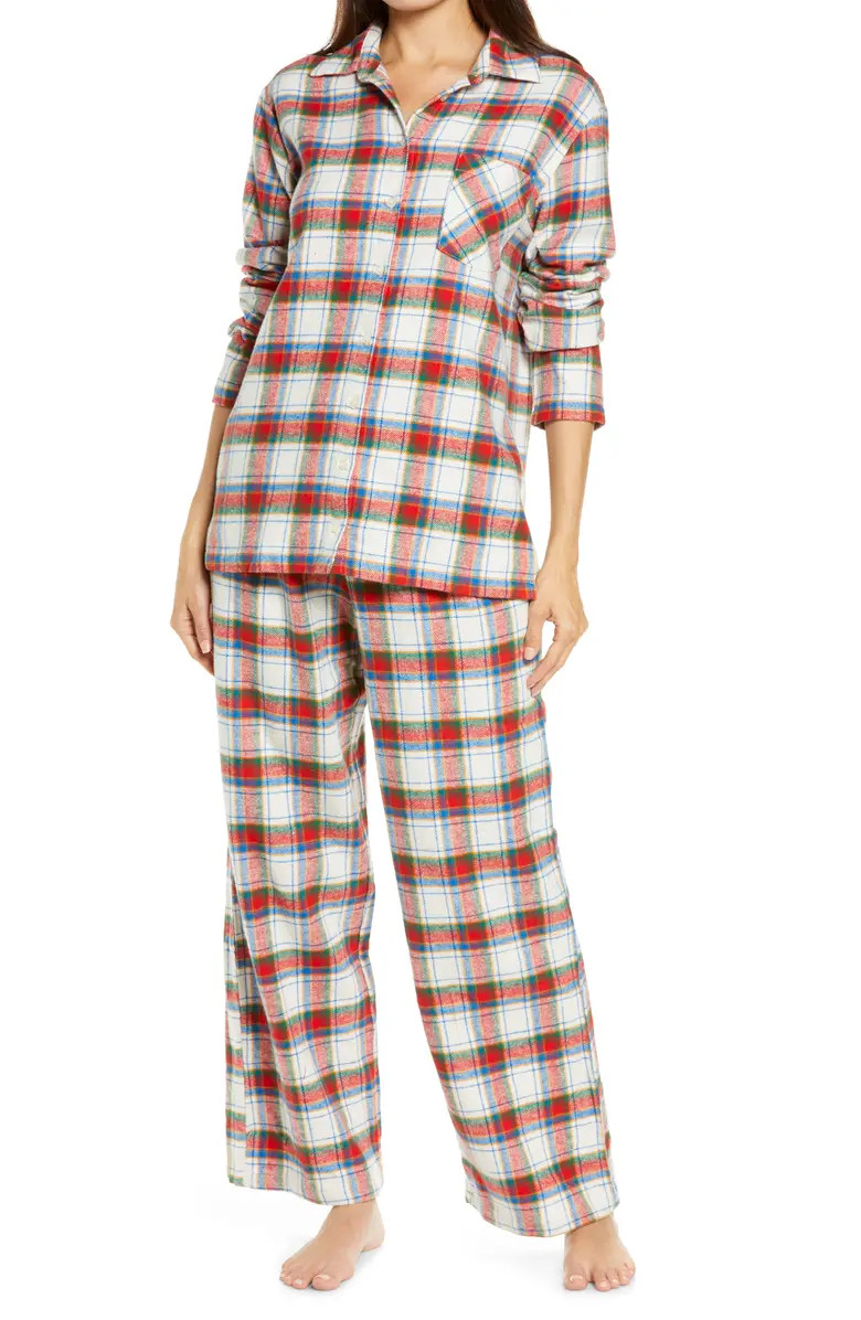 Family Flannel Patchwork PajamasNORDSTROM | Nordstrom